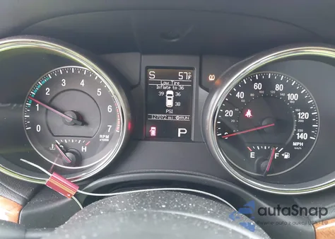 2013 Jeep Grand Cherokee Overland z USA, uszkodzony, nr VIN 1C4RJFCT2DC525188